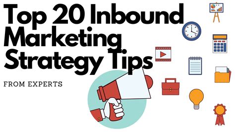 Top 20 Inbound Marketing Strategy Tips Business Cobra