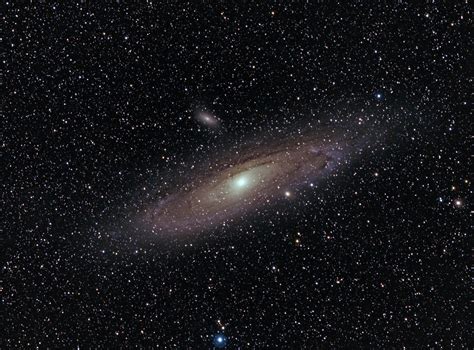2 Hour Exposure Of Andromeda Galaxy Rspace