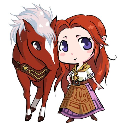 Malon And Epona By Heiliger By Elettranoah On Deviantart