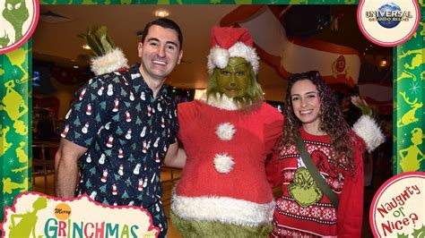 THE GRINCH Friends Character Breakfast Review Universal