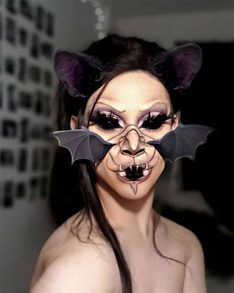 Bat Makeup Ideas For Halloween Clotee Com