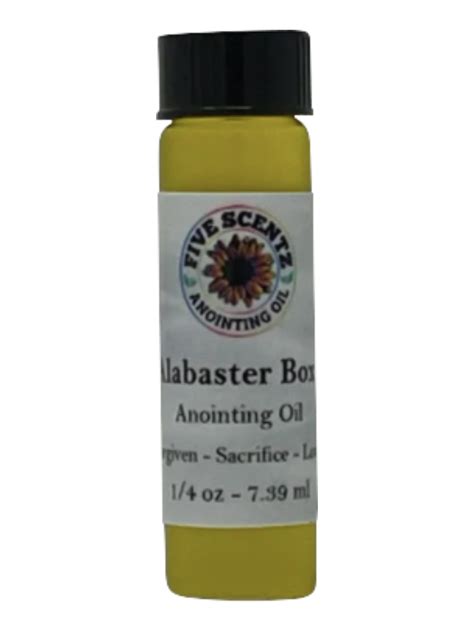 Alabaster Box Anointing Oil 14 Oz Five Scentz Anointing Oil