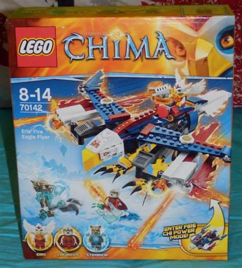 Lego Chima 70142 Eris Fire Eagle Flyer Novo SniŽeno