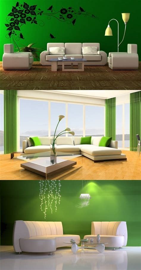 interior design living room green