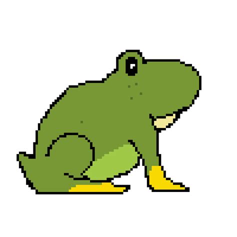 Pixel Frog Sticker For IOS Android GIPHY