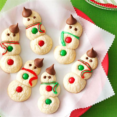 Snowman Cookies Recipe Taste Of Home