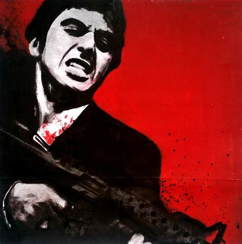 Scarface Painting By Tom Miskell Pixels
