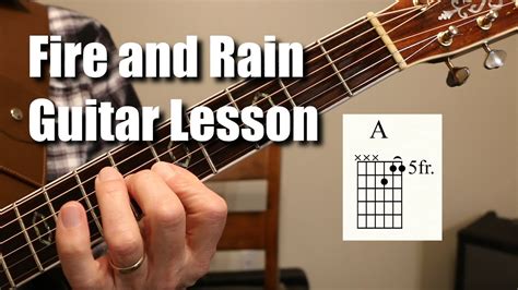 Guitar Chords Fire And Rain