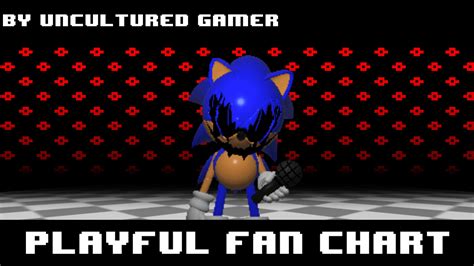 Playful Fan Chart Unused Sonicexe Song Friday Night Funkin Mods