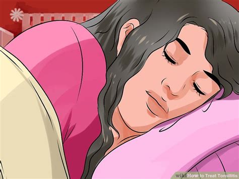 How To Treat Tonsillitis 11 Steps With Pictures Wikihow