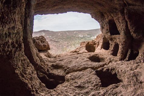 Cuevas De La Audiencia Temisas Agüimes Cuevas Del Positó O Agadir De Temisas