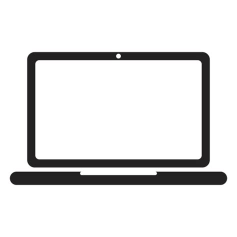 Flat Laptop Icon Laptop Png And Svg Design For T Shirts