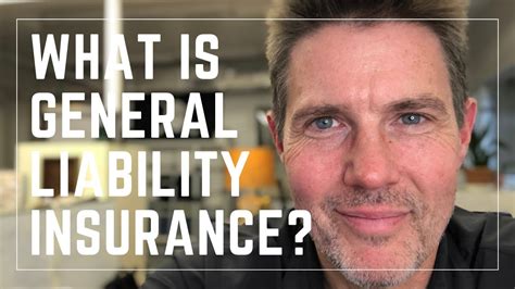 What Is General Liability Insurance Youtube