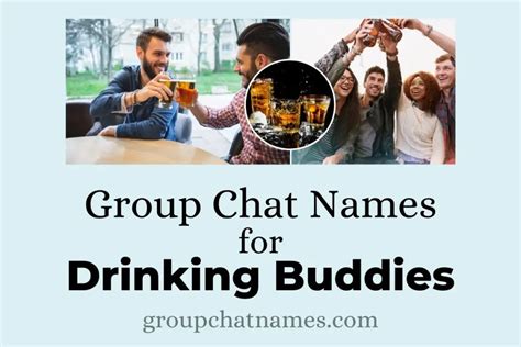 206 Group Chat Names For Drinking Buddies To Make Every Hour A Happy Hour Group Chat Names