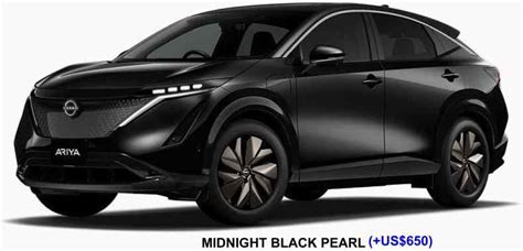 New Nissan Ariya Body Colors Full Variation Of Exterior Colours Selection