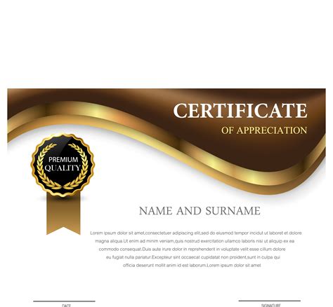 Certificate Of Appreciation Png Free Logo Image