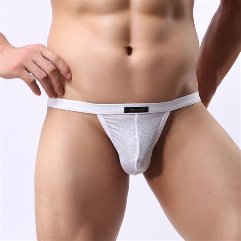 Men S Lace T Back Nylon Mesh Gauze Underwear Walmart Com