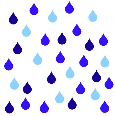 Clipart Of Raindrops