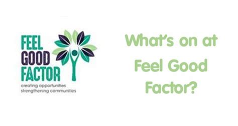 Whats On At Feel Good Factor Blog Unity Homes And Enterprise