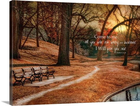 I Will Give You Rest Wall Art Canvas Prints Framed Prints Wall Peels