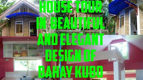 Elegant Bahay Kubo Design Canvas Goose