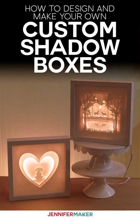 Custom Shadow Box: Make Your Own in Cricut Design Space | Custom shadow