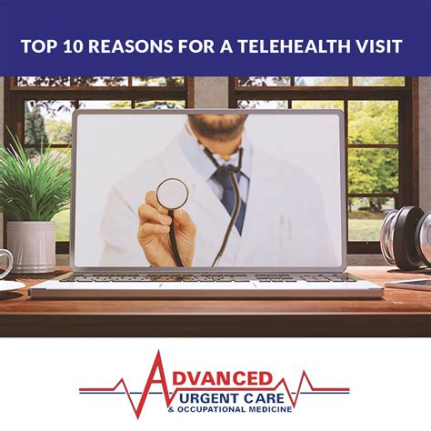 Top 10 Reasons For A Telehealth Visit Advanced Urgent Care
