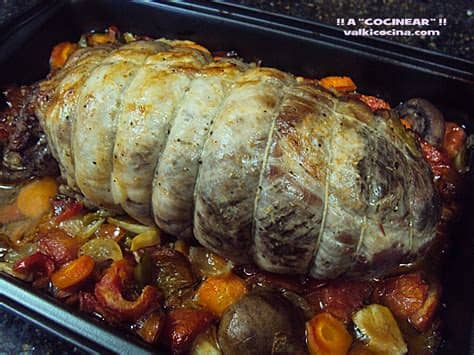 Para ello, deberás poner margarina en un. CABEZADA DE LOMO AL HORNO CON VERDURAS | ¡¡A COCINEAR ...