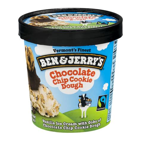 Save On Ben And Jerrys Ice Cream Chocolate Chip Cookie Dough Order
