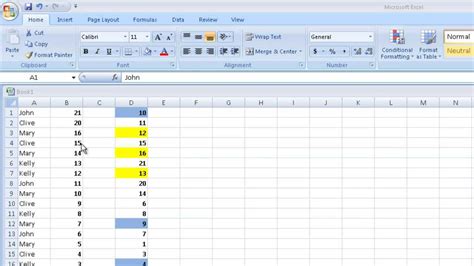 The solutions work for excel 2010, 2013 and other versions. Basic Excel Tutorial - Sort a Column in Excel in Ascending ...