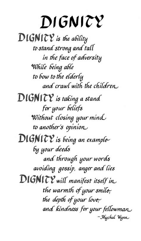 Dignity Virtue Loving Kindness Quotable Quotes Wise Quotes Great