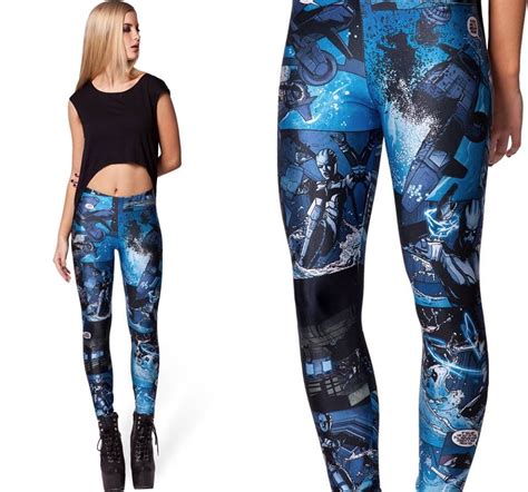 Mass Effect Asari Leggings Black Milk Clothing Geek Fashion Fashion