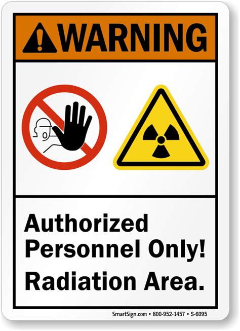 Radiation Warning Signs X Ray Radiation Warning Signs