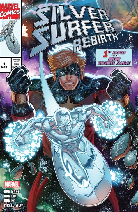 Silver Surfer Rebirth 1 Norrin Rad Galactus Marvel Comics