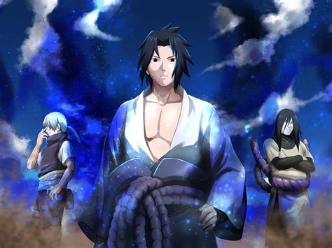 Sasuke Uchiha And Itachi Uchiha Vs Kabuto