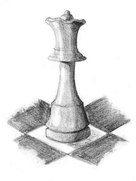 Chess Board Drawing At Getdrawings Free Download