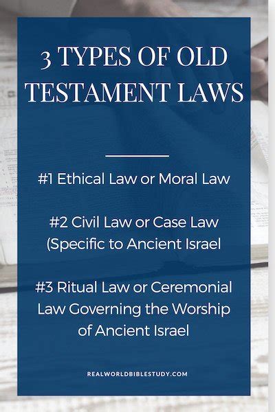 Create your own flashcards or choose from millions created by other students. How do you know if you should follow Old Testament laws?