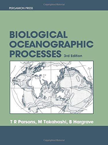 9780080307657 Biological Oceanographic Processes Parsons Timothy R