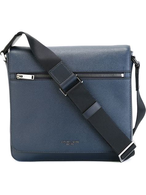 Also set sale alerts and shop exclusive offers only on shopstyle. Michael Kors Medium 'harrison' Messenger Bag in Blue for ...