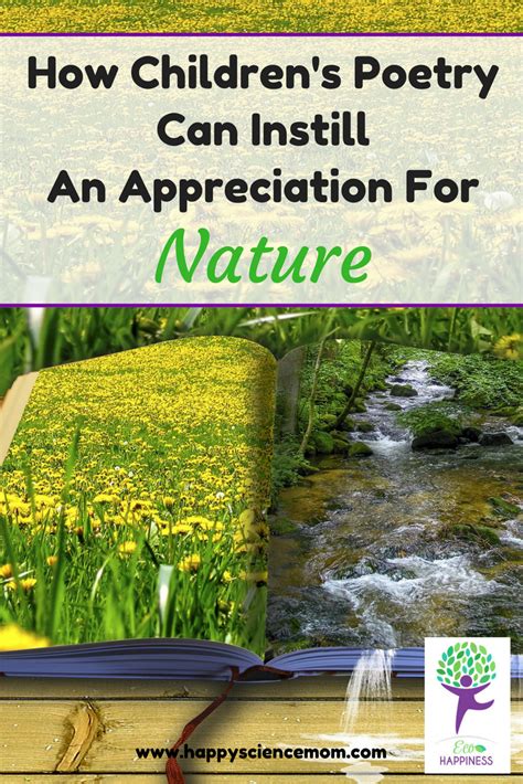 How Childrens Poetry Can Instill An Appreciation For Nature Nature