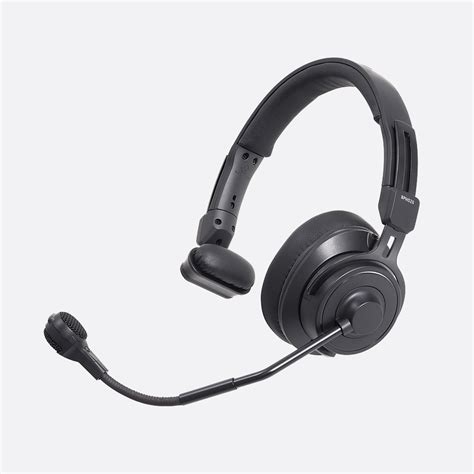 Audio Technica Bphs2s Headset Single Ear Dynamic Mic 3 Pin Male Xlr