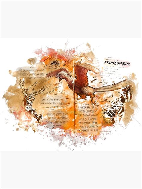 Archaeopteryx Poster For Sale By Tortillachief Redbubble