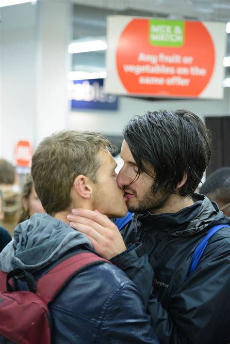 Lesbian Kissing Flash Mob Invade Sainsburys Mirror Online