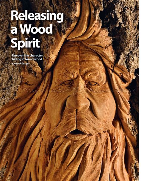 Wood Spirit Carving Woodarchivist