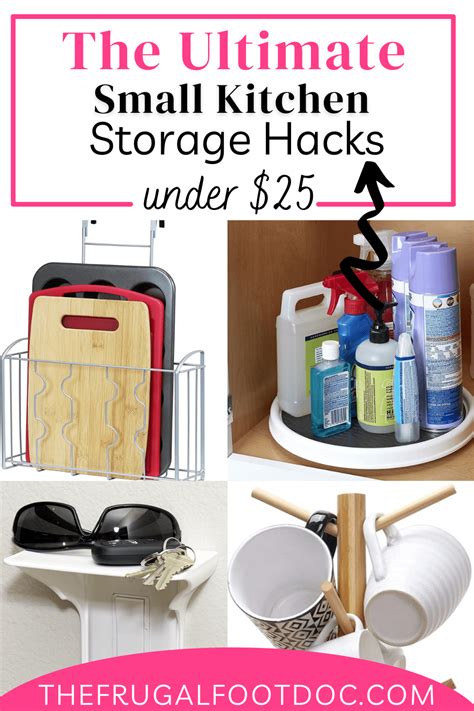 Small Kitchen Ideas Storage Solutions And Hacks Making Frugal Fun