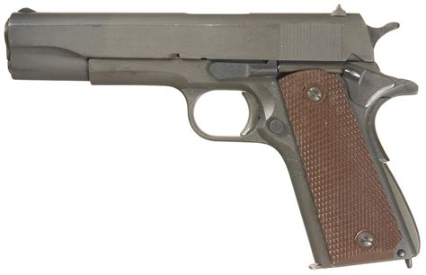 Excellent World War Ii Us Colt Model 1911a1 Semi Automatic Pistol
