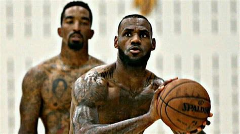 Maybe you would like to learn more about one of these? J.R. Smith and LeBron James