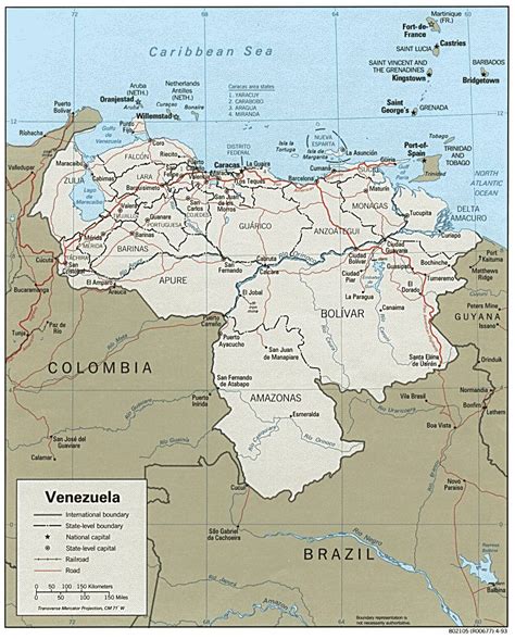 Carte Du Venezuela Plusieurs Cartes Du Pays Damérique Du Sud