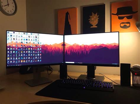 My Office Originally Posted On Rbattlestations Dual Monitor
