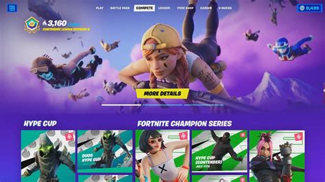 New Fortnite Compete Tab Trailer Reworked Youtube
